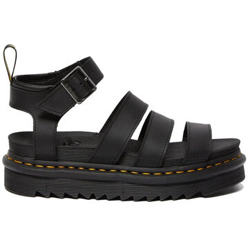 Dr. Martens AirWair Womens Blaire Hydro Leather Gladiator Sandal