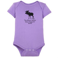 Original Design Infant Kittery Trading Post Black Moose Short-Sleeve Onesie