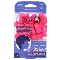 Howard Leight Women's Super Leight Ear Plug - 14 Pair