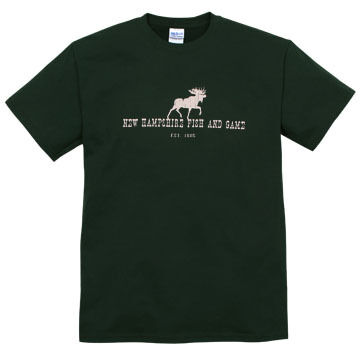 NH Fish and Game Mens Moose Short-Sleeve T-Shirt