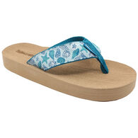 Tidewater Sandals Women's Sea Shell Flip Flop Sandal