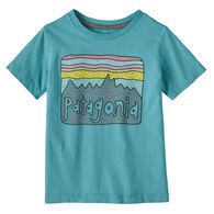 Patagonia Infant/Toddler Baby Regenerative Organic Certified Cotton Fitz Roy Skies Short-Sleeve Shirt
