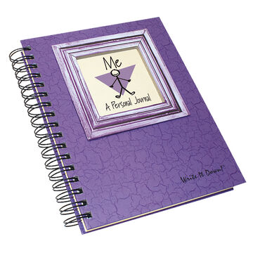 Journals Unlimited Me - A Personal Journal - Purple