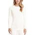 Cuddl Duds Womens Softwear With Stretch Crew Neck Long-Sleeve Base Layer Top