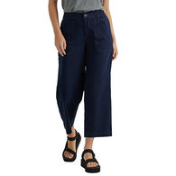 Lee Jeans Women's Ultra Lux Comfort Wide Leg Utility Crop Pant