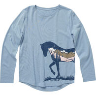 Carhartt Toddler Girl's Starry Horse Long-Sleeve Shirt