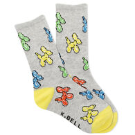 K. Bell Youth Balloon Dogs Crew Sock