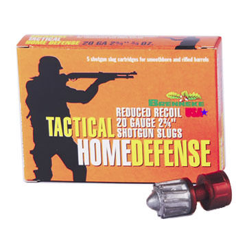 Brenneke USA Tactical Home Defense 20 GA 2-3/4 1 oz. Slug Ammo (5)