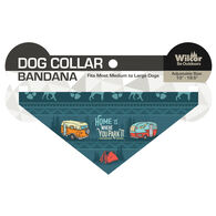 Wilcor Home Is Where We Park It Dog Collar Bandana