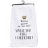 Kay Dee Designs Mirror Mirror Krinkle Flour Sack Towel