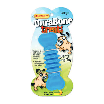 Ruffin It DuraBone Treat Dental Dog Toy