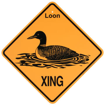 KC Creations Loon XING Sign