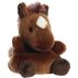 Aurora Palm Pals 5 Truffle Brown Horse Plush Stuffed Animal