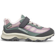 Merrell Girls' Big Kid Moab Speed Low A/C Waterproof Hiking Shoe