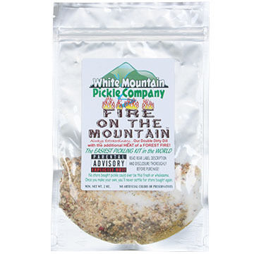 White Mountain Pickle Co. Fire On The Mountain Pickling Kit
