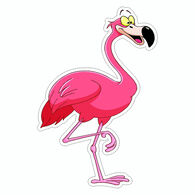 Sticker Cabana Flamingo Mini Sticker