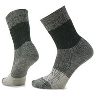 SmartWool Women's Everyday Color Block Cable Zero Cushion Crew Sock - Special Purchase