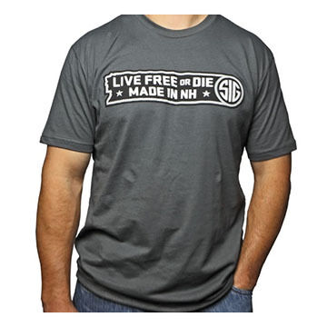 SIG Sauer Men's Live Free or Die Short-Sleeve T-Shirt | Kittery Trading ...