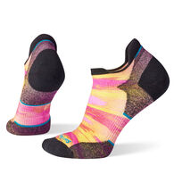 SmartWool Women's Run Targeted Cushion Brush Stroke Print Low Ankle Sock