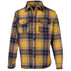 Schott NYC Mens Plaid Wool Blend CPO Long-Sleeve Shirt