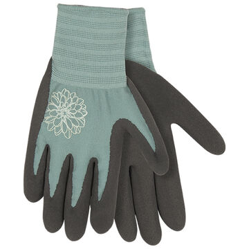 Kinco Womens Bamboo-Nylon Knit Shell & Sandy Foam Latex Palm Work Glove