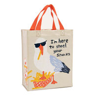 Blue Q Women's I'm Here To Steal Your Snacks Handy Tote Bag