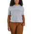 Carhartt Womens Tencel Fiber Series Loose Fit Graphic Short-Sleeve T-Shirt