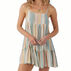 ONeill Womens Saltwater Essentials Rilee Beachbound Stripe Cover-Up Dress