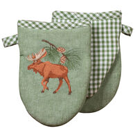 Kay Dee Designs Pinecone Trails Moose Embroidered Grabber Mitt