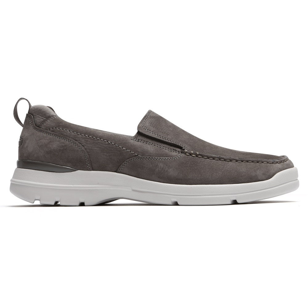 rockport mens casual slip on shoes