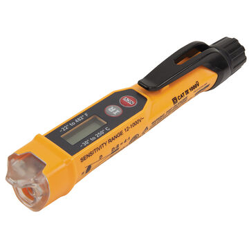 Klein Tools 12-1000 AC Non-Contact Voltage Tester Pen w/ Infrared Thermometer