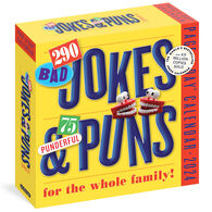 290 Bad Jokes & 75 Punderful Puns 2024 Page-A-Day Calendar by Workman Publishing