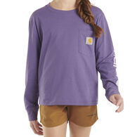 Carhartt Girl's Pocket Long-Sleeve Shirt
