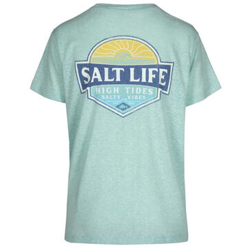 Salt Life Womens High Tides Tri-Blend Short-Sleeve T-Shirt