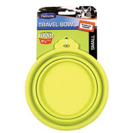 Petmate Silicone Round Travel Dog & Cat Bowl
