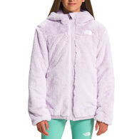 The North Face Girl's Printed Reversible Mossbud Parka