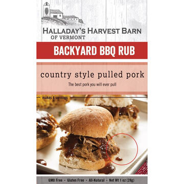Halladays Harvest Barn Backyard BBQ Rub