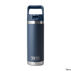 YETI Rambler 18 oz. Stainless Steel Vacuum Insulated Bottle w/ Straw Cap