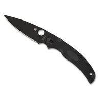 Spyderco Native Chief Lightweight Black Blade PlainEdge Folding Knife
