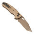 Hogue SIG K320 M17/M18 Coyote Tan PVD Partially Serrated Tanto Folding Knife