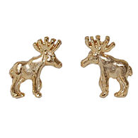 Semaki & Bird, Ltd. Women's Gold Moose Earring