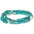 Scout Curated Wears Womens Stone Wrap Turquoise/Silver - Stone of the Sky Necklace/Bracelet