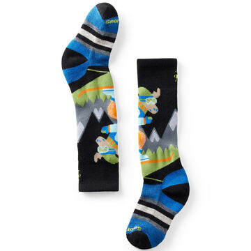 SmartWool Youth Wintersport Full Cushion Mountain Moose Pattern Over-The-Calf Sock