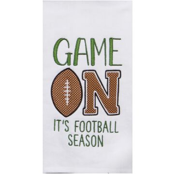Kay Dee Designs Game on Embroidered Dual Purpose Terry Towel