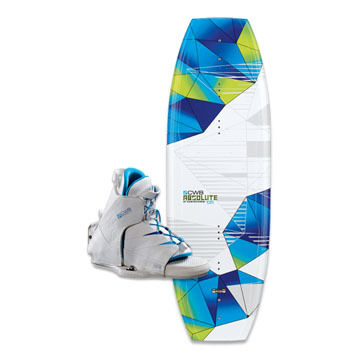 CWB Absolute 135 Wakeboard w/ Large-XL Torq Boot - Discontinued Model