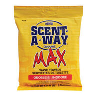 Hunter's Specialties Scent-A-Way Max Wash Towel - 12 Pk.