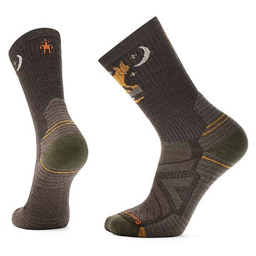 SmartWool Mens Hike Light Cushion Nightfall in the Forest Crew Sock