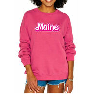 Soft As A Grape Women's Maine Crew Neck Sweatshirt