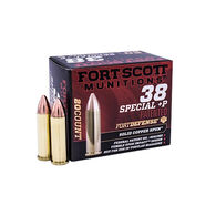 Fort Scott Munitions 38 Special +P 81 Grain Fort Defense SCS TUI Handgun Ammo (20)