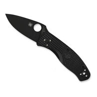Spyderco Persistence Lightweight Black Blade PlainEdge Folding Knife